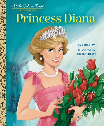 PRINCESS DIANA A LITTLE GOLDEN BOOK BIOGRAPHY
