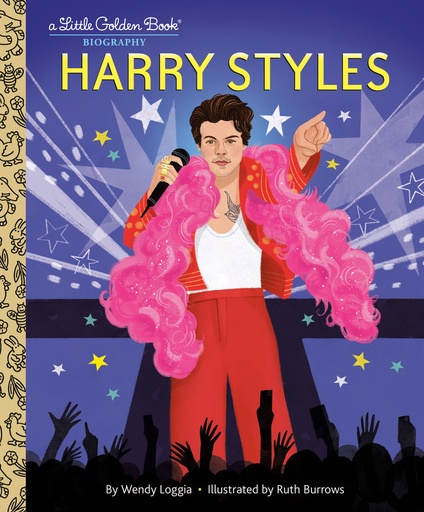HARRY STYLES A LITTLE GOLDEN BOOK BIOGRAPHY