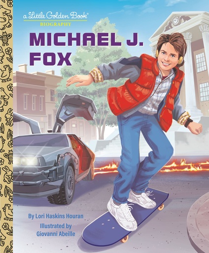 MICHAEL J FOX A LITTLE GOLDEN BOOK BIOGRAPHY