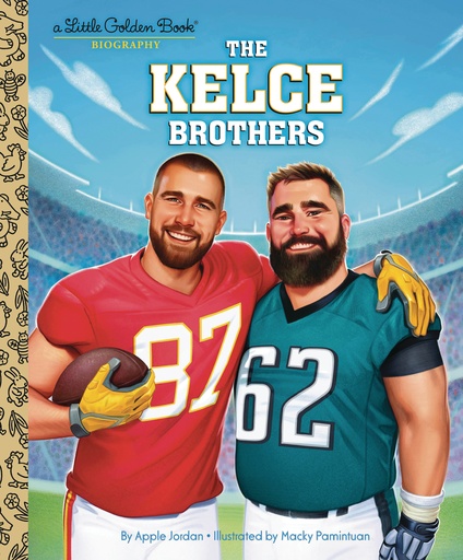 THE KELCE BROTHERS A LITTLE GOLDEN BOOK BIOGRAPHY