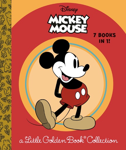 DISNEY MICKEY MOUSE LITTLE GOLDEN COLL