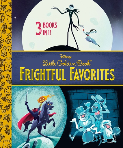 DISNEY LITTLE GOLDEN BOOK FRIGHTFUL FAVORITES