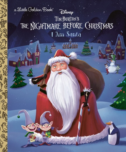 I AM SANTA (DISNEY TIM BURTONS NIGHTMARE BEFORE CHRISTMAS)
