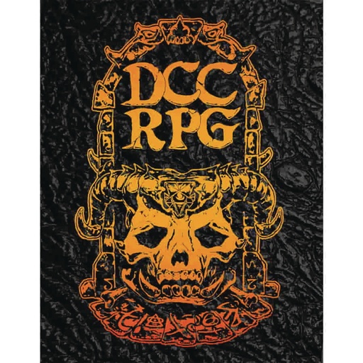 DCC RPG CORE RULEBOOK DEMON SKULL MONSTER HIDE ED HC