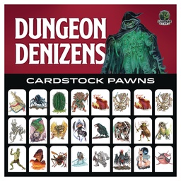 DUNGEON DENIZENS CARDSTOCK PAWNS