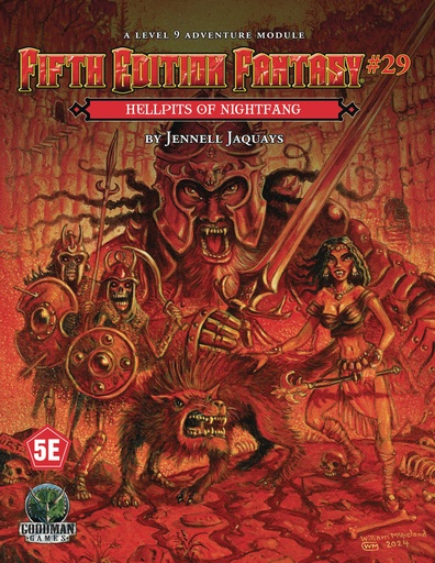 FIFTH ED FANTASY 28 HELLPITS OF NIGHTFANG 5E