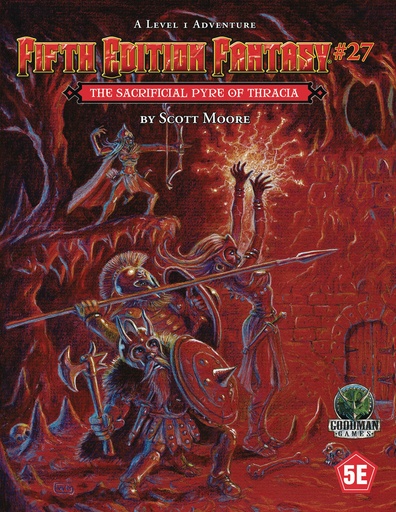 FIFTH ED FANTASY 27 SACRIFICIAL PYRE OF THRACIA