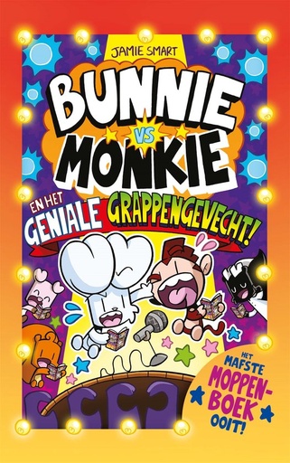Bunnie vs Monkie Moppen - Het geniale grappengevecht