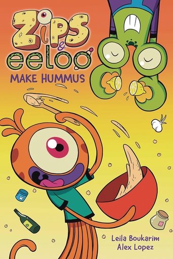 ZIPS AND EELOO MAKE HUMMUS