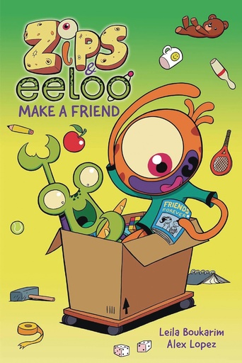 ZIPS AND EELOO MAKE A FRIEND