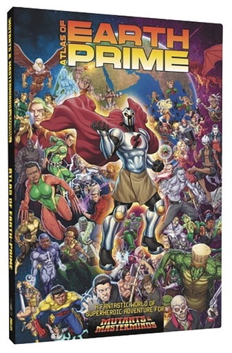 MUTANTS AND MASTERMINDS RPG ATLAS OF EARTH PRIME SOURCEBOOK