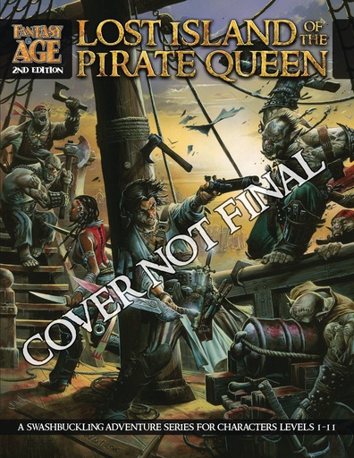 FANTASY AGE RPG LOST ISLAND PIRATE QUEEN