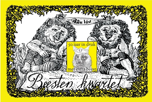 Beestenkwartet 50 Jaar (Kwartetkaartspel)