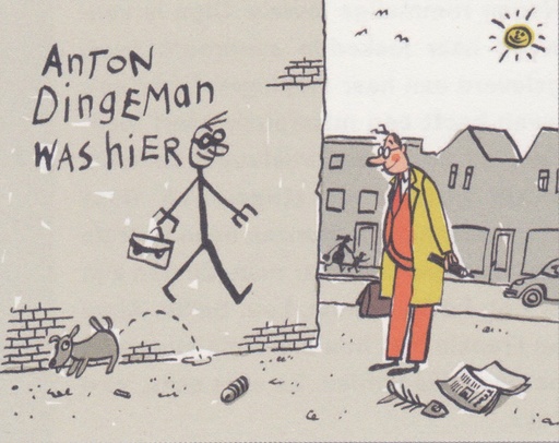 Anton Dingeman was hier