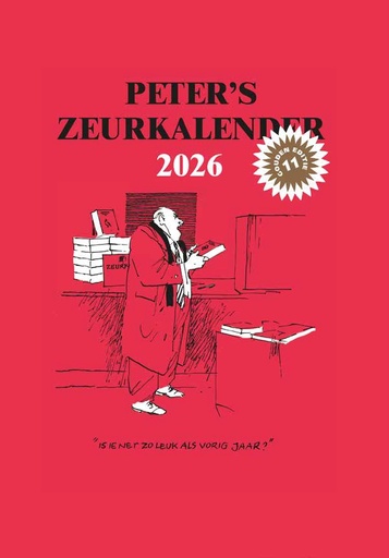 Scheurkalender 2026 - Peter's Zeurkalender