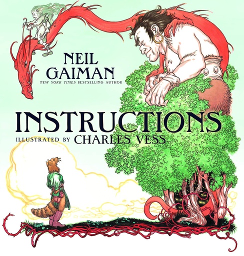 NEIL GAIMAN INSTRUCTIONS HC