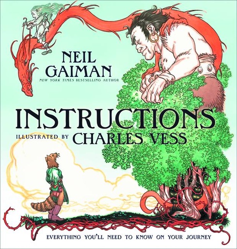 NEIL GAIMAN INSTRUCTIONS POB HC
