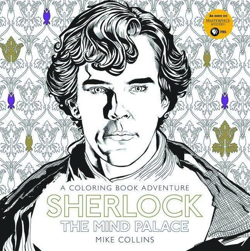 SHERLOCK MIND PALACE COLORING BOOK ADV