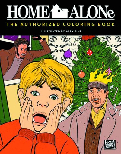 HOME ALONE AUTH COLORING BOOK