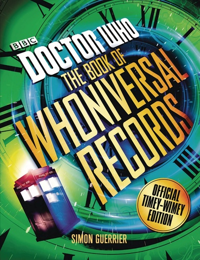 DOCTOR WHO BOOK OF WHONIVERSAL RECORDS