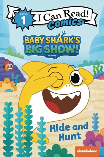 I CAN READ COMICS BABY SHARKS BIG SHOW HIDE & HUNT