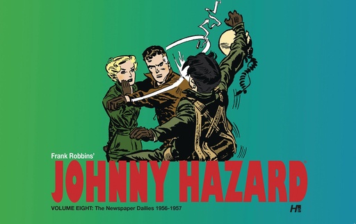JOHNNY HAZARD DAILIES HC 08 1956-1957