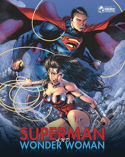 SUPERMAN AND WONDER WOMAN HC W COLLECTIBLES