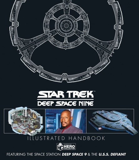 STAR TREK DS9 & USS DEFIANT ILLUS HANDBOOK HC