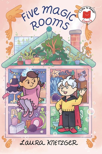 I LIKE TO READ COMICS FIVE MAGIC ROOMS