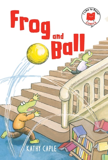 I LIKE TO READ COMICS FROG AND BALL