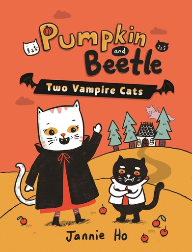 PUMPKIN AND BEETLE TWO VAMPIRE CATS