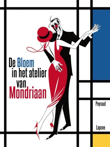 De bloem in het atelier van Mondriaan