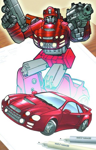 YOU CAN DRAW TRANSFORMING ROBOTS