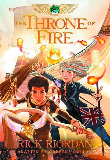 KANE CHRONICLES 02 THRONE OF FIRE
