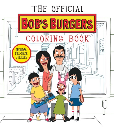 OFFICIAL BOBS BURGERS COLORING