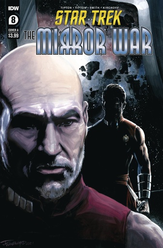 STAR TREK MIRROR WAR 8 CVR A WOODWARD