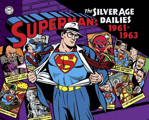 SUPERMAN SILVER AGE NEWSPAPER DAILIES 02 1961-1963 HC