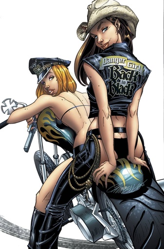 DANGER GIRL BACK IN BLACK