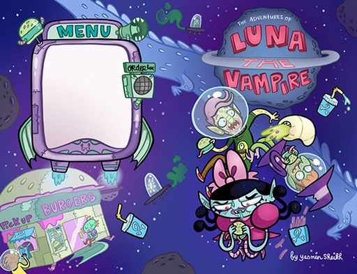 LUNA THE VAMPIRE 01 GRUMPY SPACE