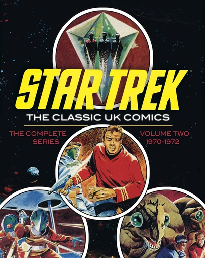 STAR TREK CLASSIC UK COMICS HC 02