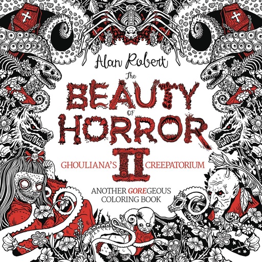 BEAUTY OF HORROR GOREGEOUS COLORING 02