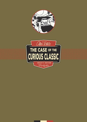 ALEX TOTH CASE OF THE CURIOUS CLASSIC ARTIST ED PORTFOLIO