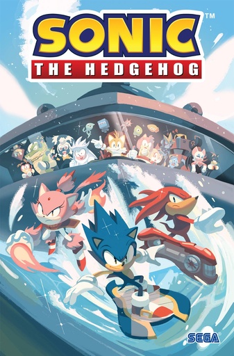 SONIC THE HEDGEHOG 03 BATTLE FOR ANGEL ISLAND