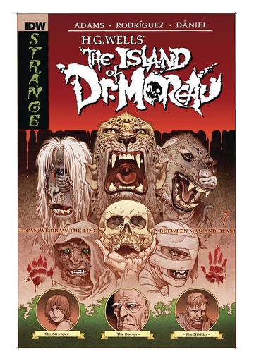 HG WELLS THE ISLAND OF DR MOREAU HC