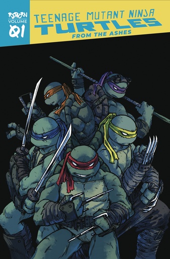 TMNT REBORN 01 FROM THE ASHES
