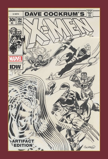 DAVE COCKRUM X-MEN ARTIFACT ED HC