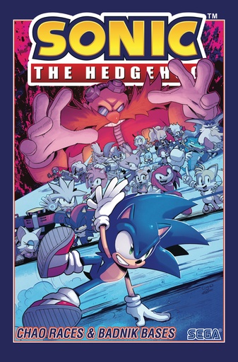 SONIC THE HEDGEHOG 09 CHAO RACES & BADNIK BASES