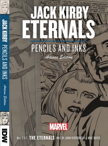 JACK KIRBYS ETERNALS PENCILS AND INKS ARTISAN EDITION