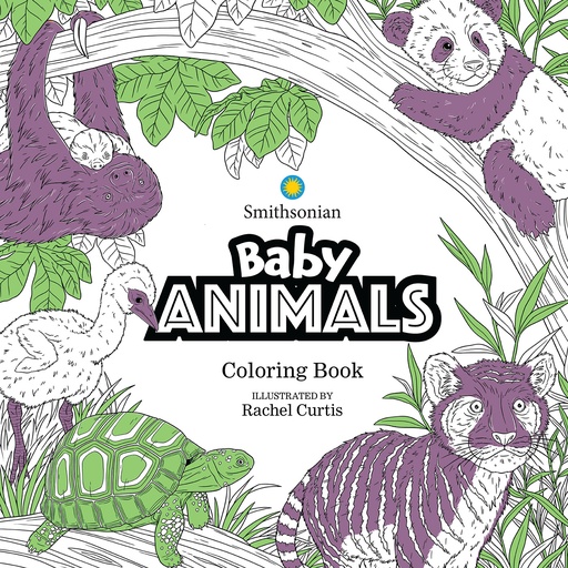 BABY ANIMALS A SMITHSONIAN COLORING BOOK