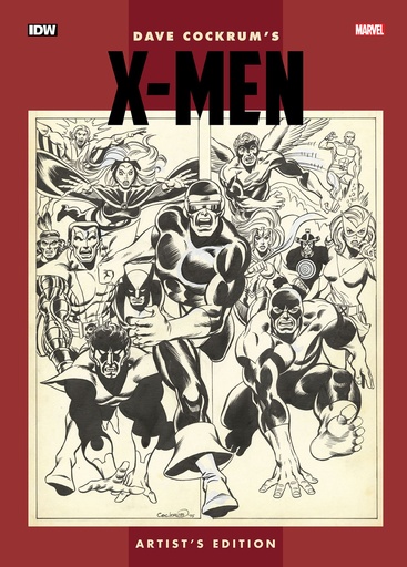 DAVE COCKRUMS XMEN ARTISTS EDITION